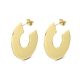 Victoria Gold colour earrings