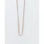 Victoria Rose gold necklace