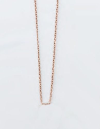 Victoria rose gold colour necklace