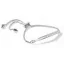 Victoria Silver-colored bracelet with white stones