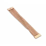 Victoria Rose gold colored stone bracelet