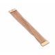 Victoria Rose gold colored stone bracelet