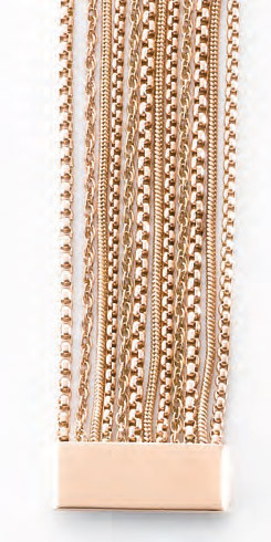 Victoria rose gold colour Bracelet