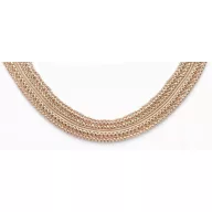 Victoria Rose gold necklace