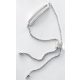 Victoria Silver-colored bracelet with white stones
