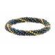 Victoria Colour beaded rubber Bracelet