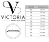 Victoria Colour beaded rubber Bracelet