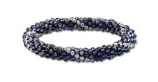 Victoria Colour beaded rubber Bracelet