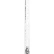 Victoria Silver-colored stone necklace