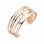 Victoria Rose gold colored white stone bracelet