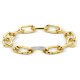 Victoria Gold colour white stone Bracelet