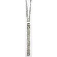 Victoria Silver-colored long necklace