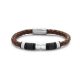 Victoria Black boy leather Bracelet