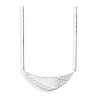 Victoria Silver-colored Jungle necklace with stones