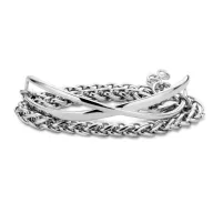 Victoria Silver Chain Bracelet
