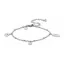Victoria Silver-colored bracelet with white stones