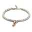Victoria Rose gold colored white pearl bracelet