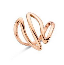 Victoria rose gold ring