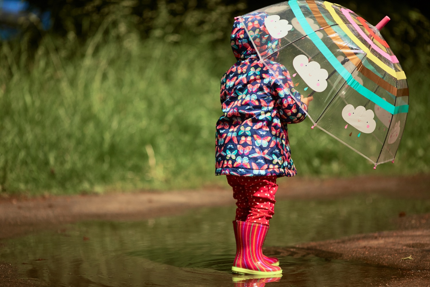 Get ready for autumn – the most magical range of kids’ raincoats and umbrellas 